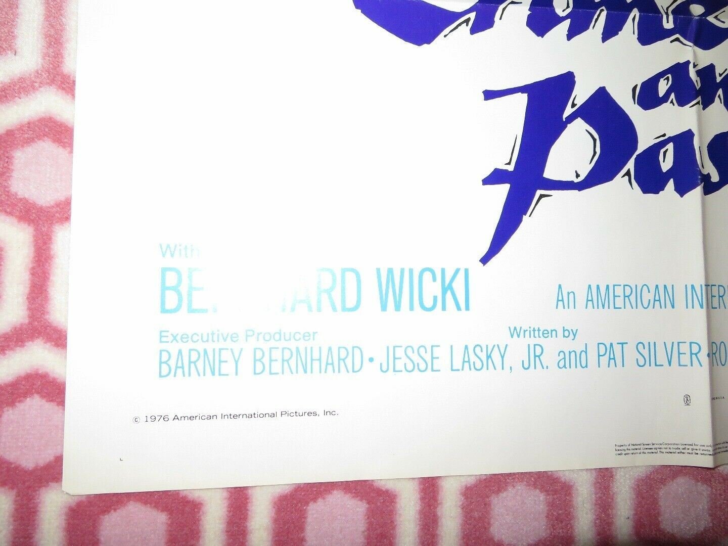 CRIME & PASSION FOLDED US ONE SHEET POSTER OMAR SHARIF KAREN BLACK 1976 Movie posters