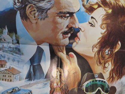 CRIME & PASSION FOLDED US ONE SHEET POSTER OMAR SHARIF KAREN BLACK 1976 Movie posters