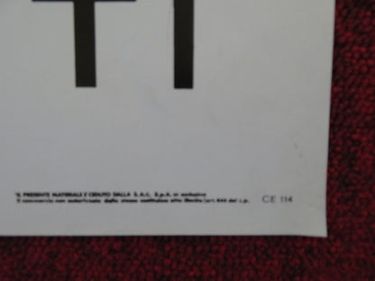 CRIMES AND MISDEMEANORS - B ITALIAN FOTOBUSTA POSTER WOODY ALLEN MIA FARROW 1989 Rendezvous Cinema Movie posters