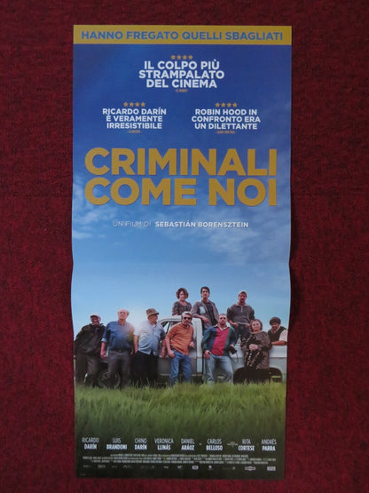 CRIMINALI COME NOI ITALIAN LOCANDINA POSTER RICARDO DARIN LUIS BRANDONI 2019 Rendezvous Cinema Movie posters