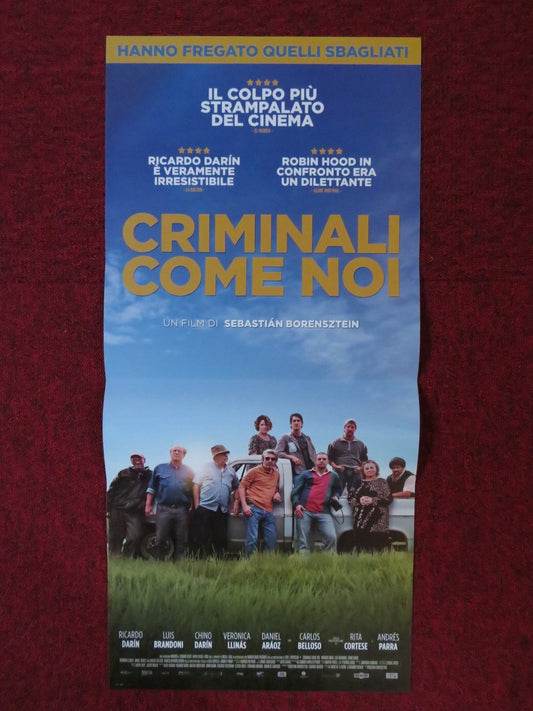 CRIMINALI COME NOI ITALIAN LOCANDINA POSTER RICARDO DARIN LUIS BRANDONI 2019 Rendezvous Cinema Movie posters