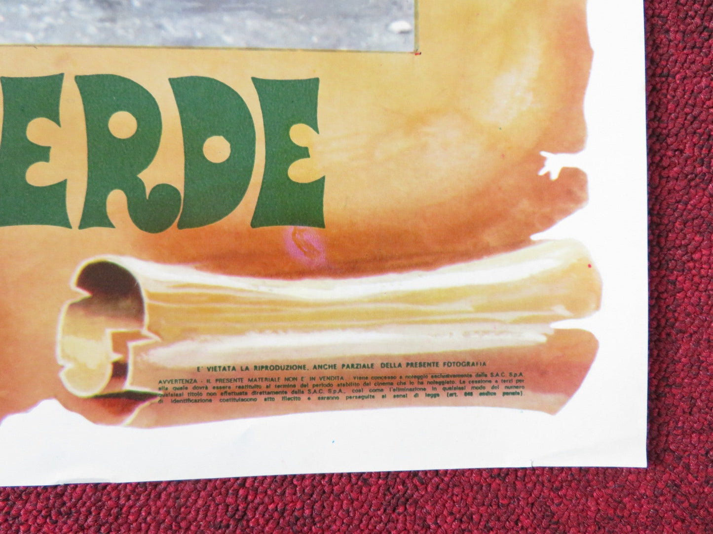 CRIMSON PIRATE - B ITALIAN FOTOBUSTA POSTER BURT LANCASTER NICK CRAVAT 1952R Rendezvous Cinema Movie posters