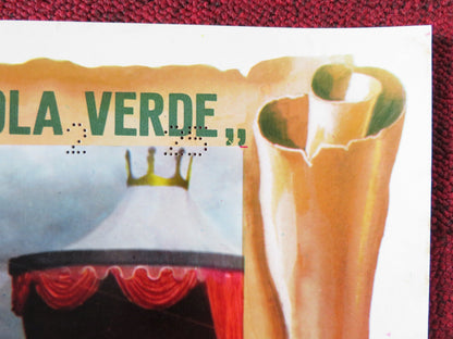 CRIMSON PIRATE - B ITALIAN FOTOBUSTA POSTER BURT LANCASTER NICK CRAVAT 1952R Rendezvous Cinema Movie posters