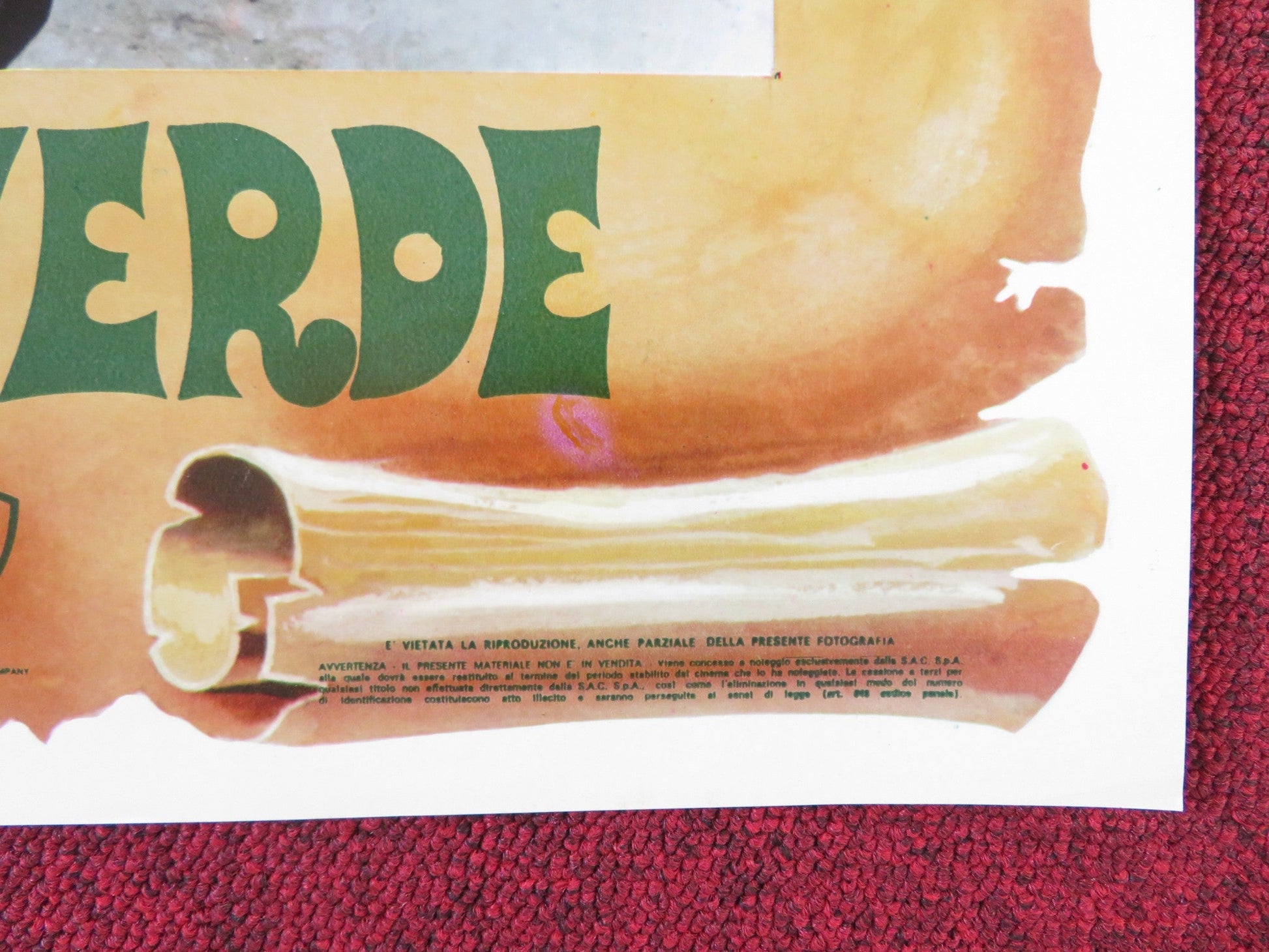 CRIMSON PIRATE - C ITALIAN FOTOBUSTA POSTER BURT LANCASTER NICK CRAVAT 1952R Rendezvous Cinema Movie posters