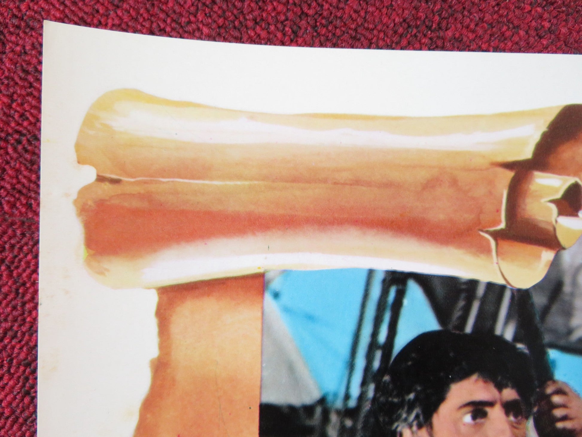 CRIMSON PIRATE - D ITALIAN FOTOBUSTA POSTER BURT LANCASTER NICK CRAVAT 1952R Rendezvous Cinema Movie posters