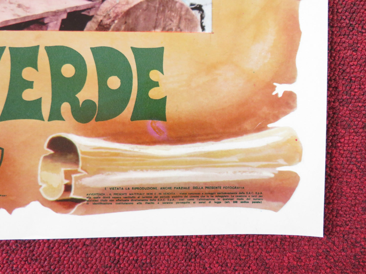 CRIMSON PIRATE - E ITALIAN FOTOBUSTA POSTER BURT LANCASTER NICK CRAVAT 1952R Rendezvous Cinema Movie posters