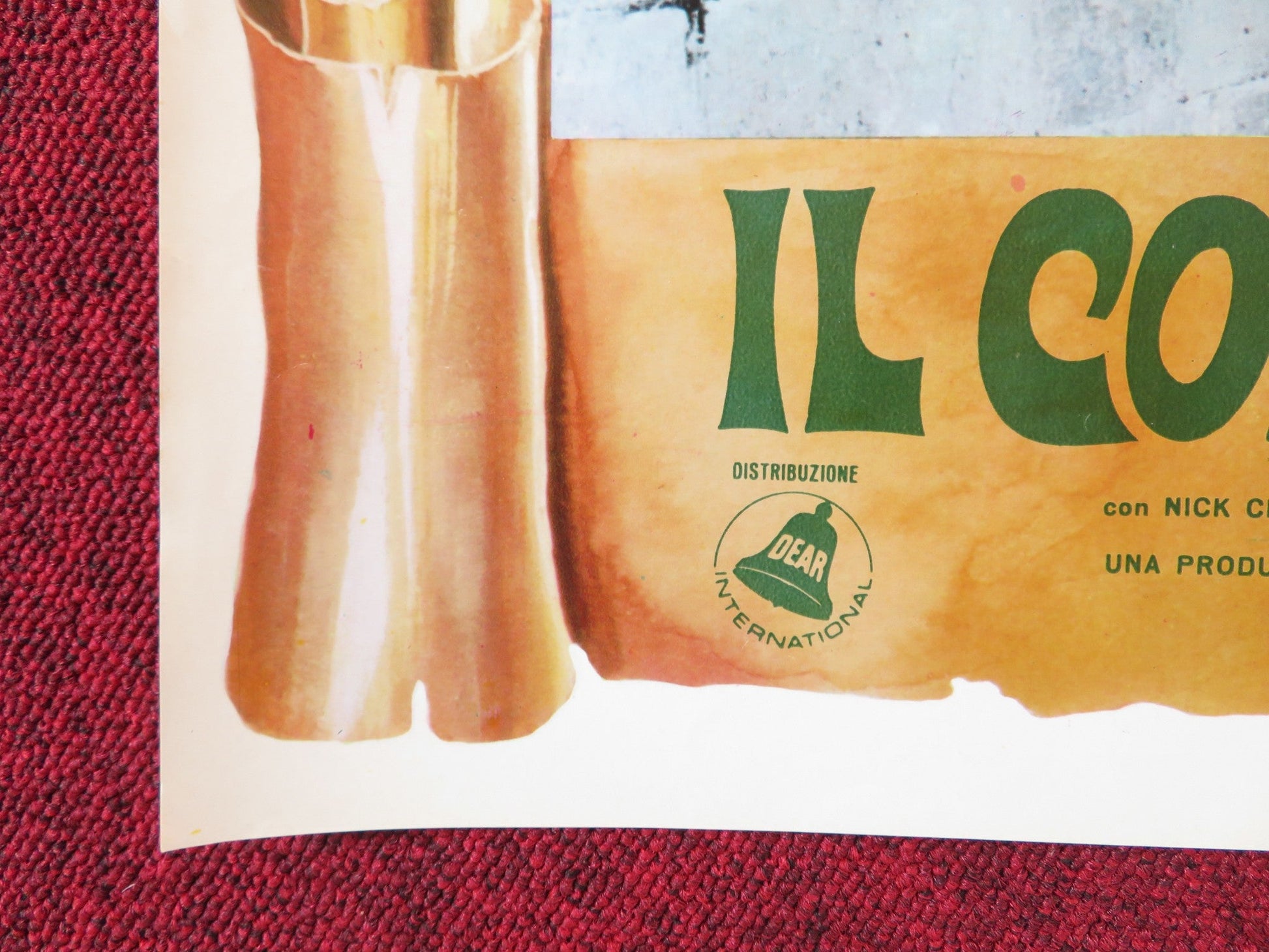 CRIMSON PIRATE - E ITALIAN FOTOBUSTA POSTER BURT LANCASTER NICK CRAVAT 1952R Rendezvous Cinema Movie posters