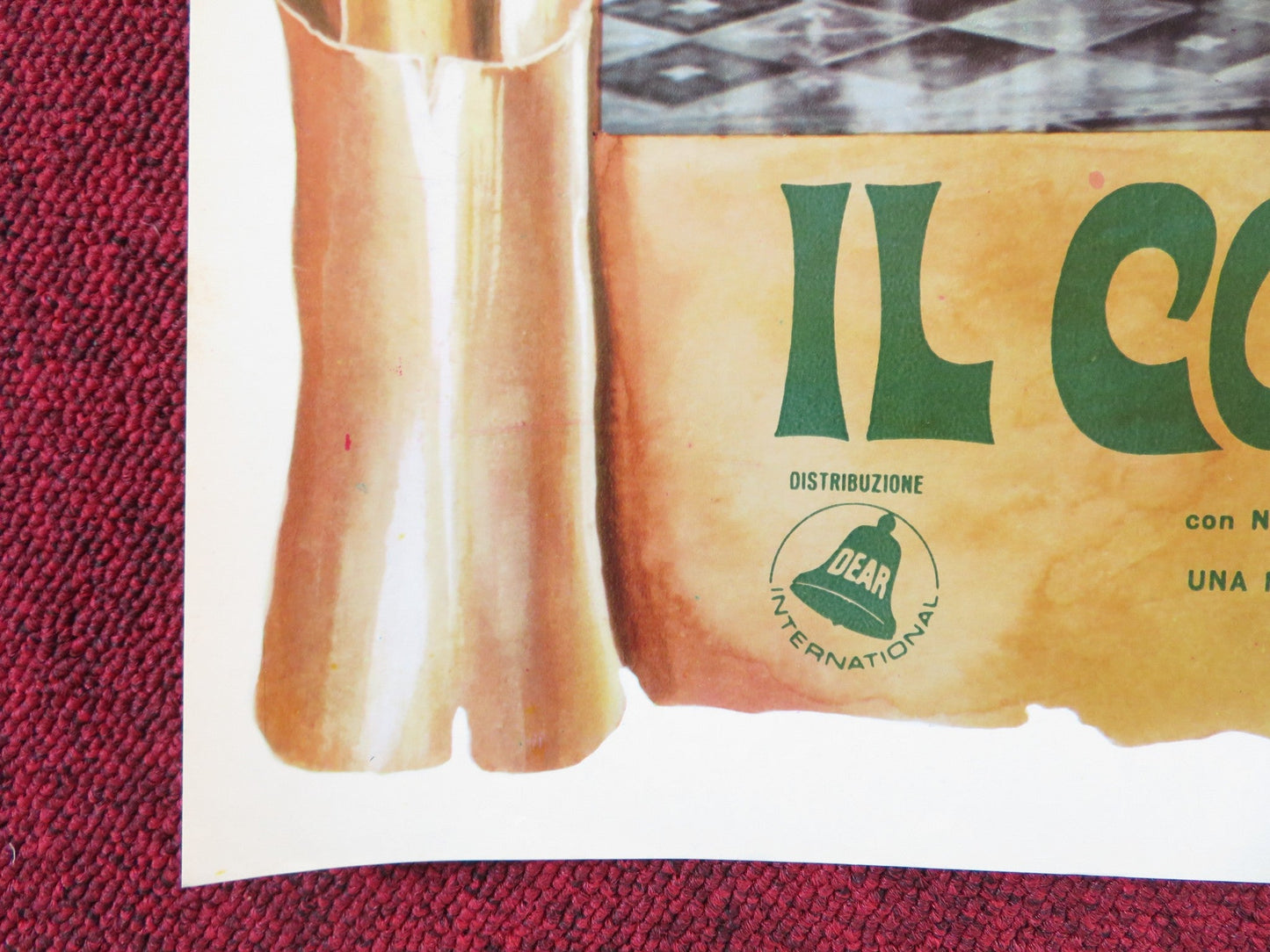 CRIMSON PIRATE - F ITALIAN FOTOBUSTA POSTER BURT LANCASTER NICK CRAVAT 1952R Rendezvous Cinema Movie posters