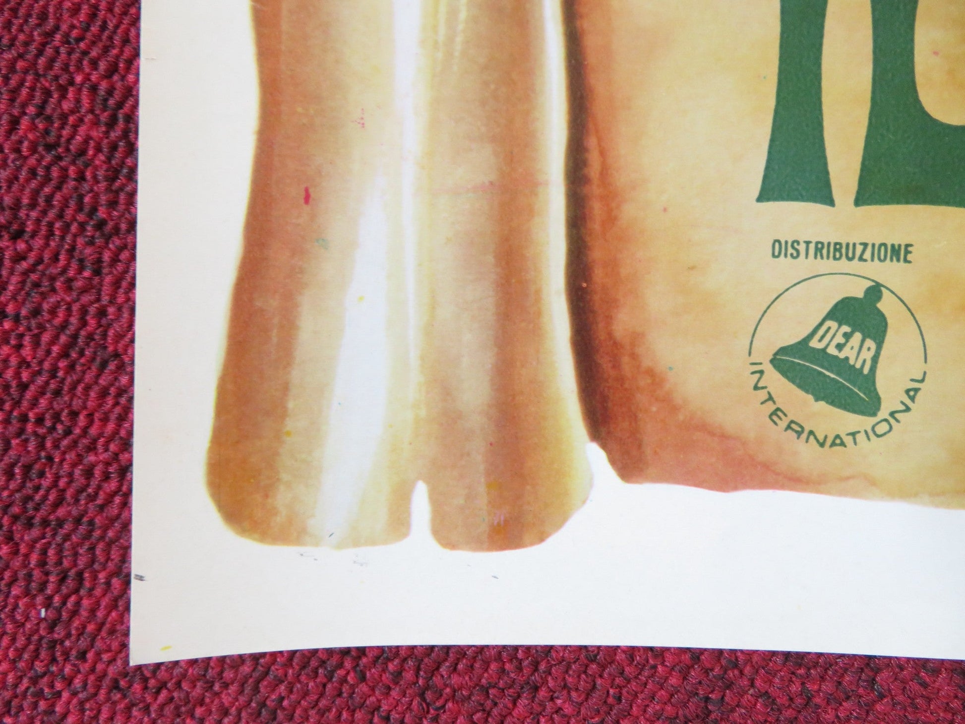 CRIMSON PIRATE - G ITALIAN FOTOBUSTA POSTER BURT LANCASTER NICK CRAVAT 1952R Rendezvous Cinema Movie posters