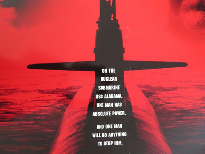 CRIMSON TIDE US ONE SHEET ROLLED POSTER DENZEL WASHINGTON GENE HACKMAN 1995 - Rendezvous Cinema