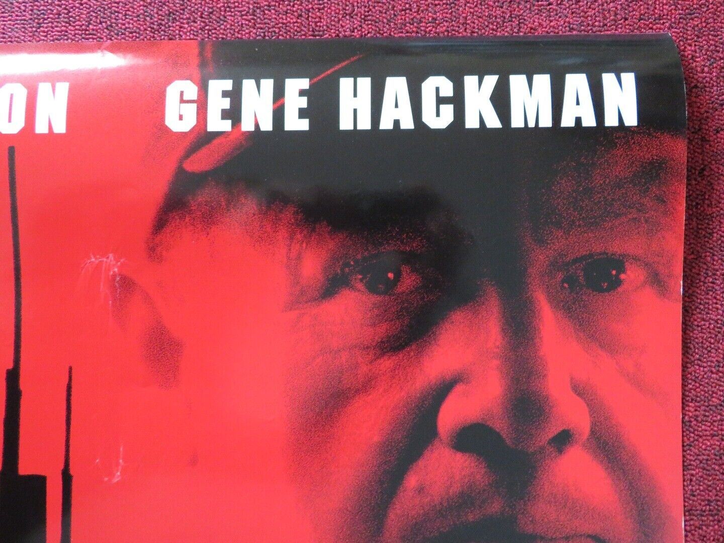 CRIMSON TIDE US ONE SHEET ROLLED POSTER DENZEL WASHINGTON GENE HACKMAN 1995 - Rendezvous Cinema