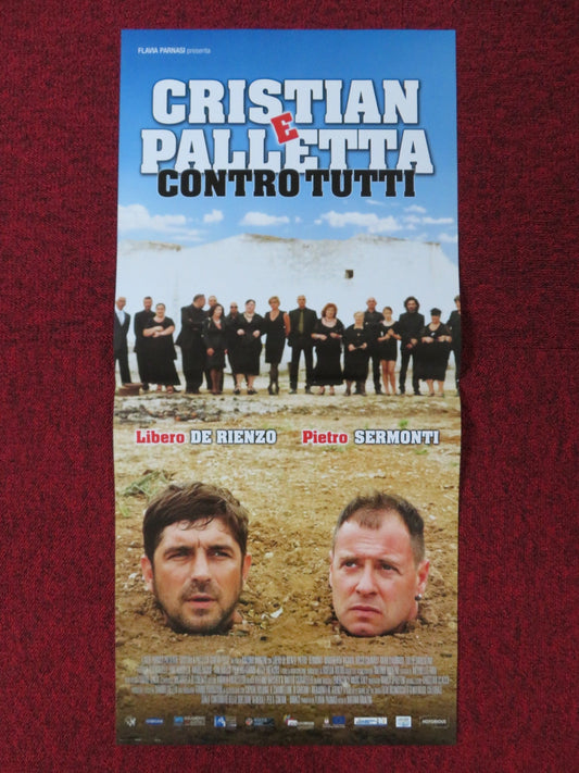 CRISTIAN E PALLETTA CONTRO TUTTI ITALIAN LOCANDINA POSTER LIBERO DE RIENZO 2016 Rendezvous Cinema Movie posters