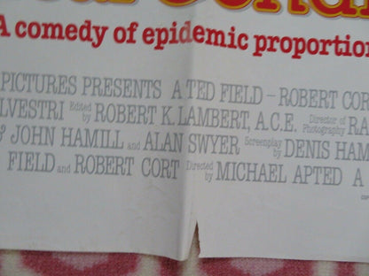 CRITICAL CONDITION ONE SHEET POSTER Joe Mantegna 1987 - Rendezvous Cinema