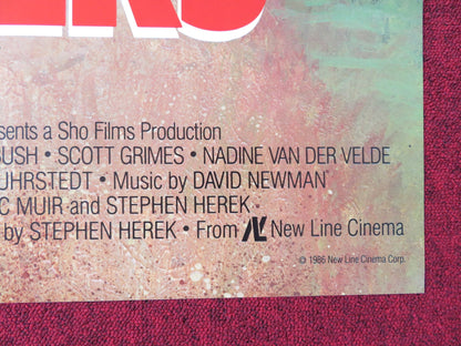 CRITTERS US TRI FOLDED ONE SHEET ROLLED POSTER DEE WALLACE M. EMMET WALSH 1986 Rendezvous Cinema Movie posters