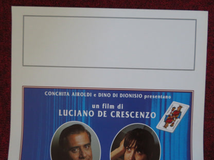 CROCE E DELIZIA ITALIAN LOCANDINA (27.5"x13") POSTER MARINA CONFALONE 1995 Rendezvous Cinema Movie posters