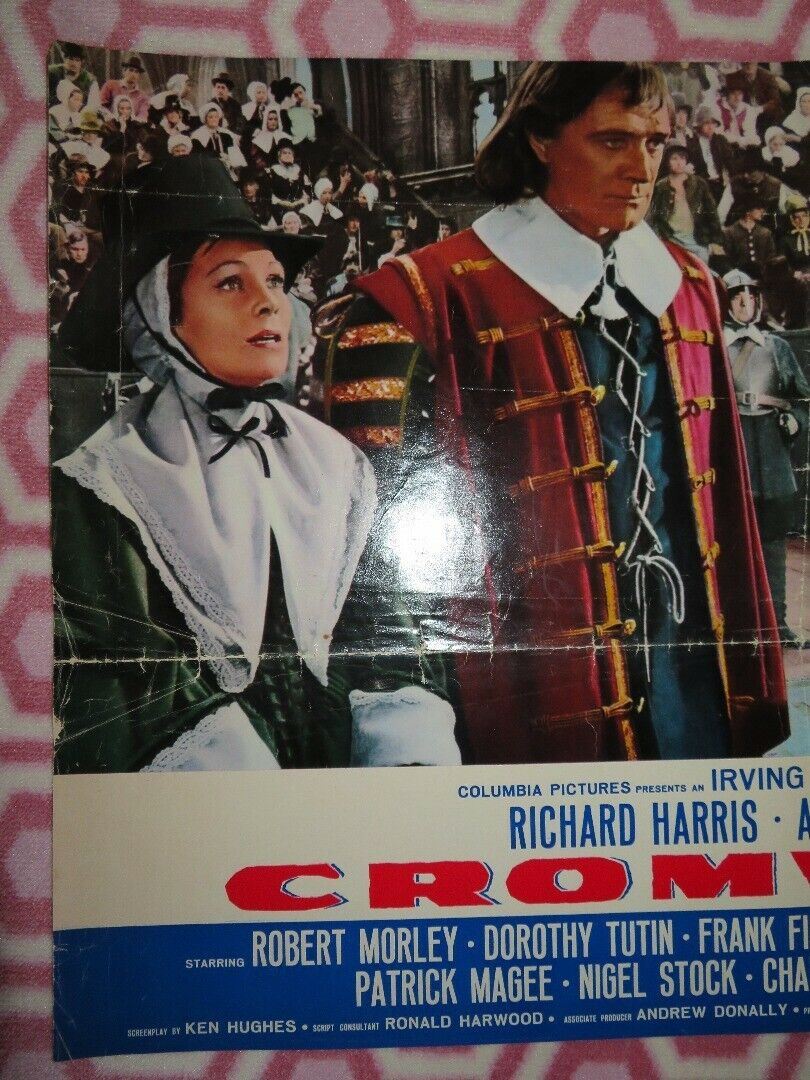 CROMWELL ITALIAN PHOTOBUSTA POSTER RICHARD HARRIS ALEC GUINNESS 1970 - Rendezvous Cinema