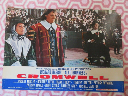 CROMWELL ITALIAN PHOTOBUSTA POSTER RICHARD HARRIS ALEC GUINNESS 1970 - Rendezvous Cinema