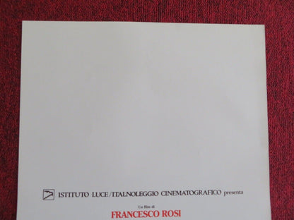 CRONACA DI UNA MORTE ANNUNCIATAl ITALIAN LOCANDINA (27.5"x13") POSTER 1987 Movie posters