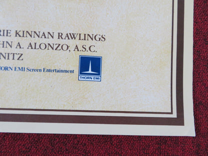 CROSS CREEK FOLDED US ONE SHEET POSTER MARY STEENBURGEN RIP TORN 1983 Rendezvous Cinema Movie posters