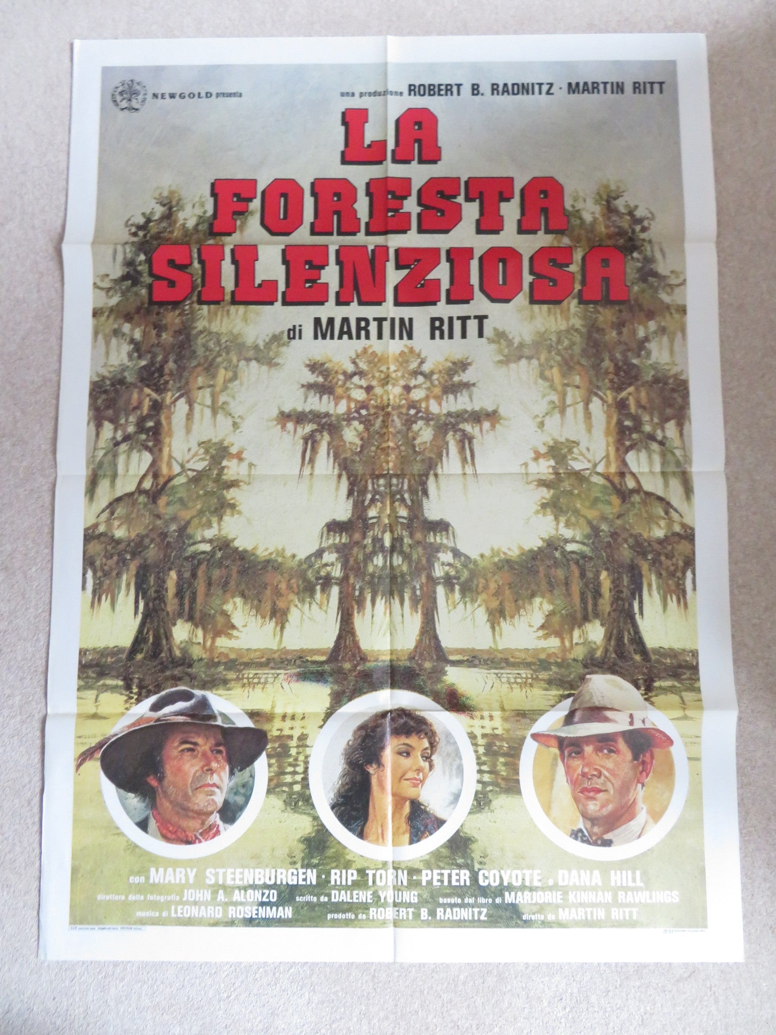 CROSS CREEK ITALIAN 2 FOGLIO POSTER MARY STEENBURGEN RIP TORN 1983 Rendezvous Cinema Movie posters