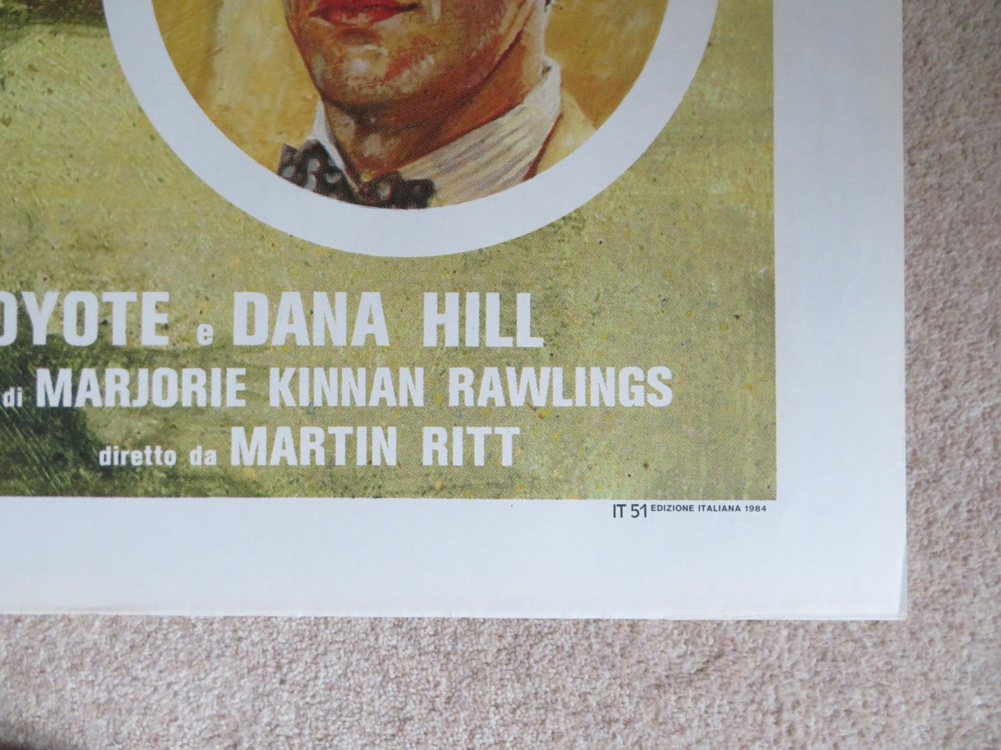 CROSS CREEK ITALIAN 2 FOGLIO POSTER MARY STEENBURGEN RIP TORN 1983 Rendezvous Cinema Movie posters