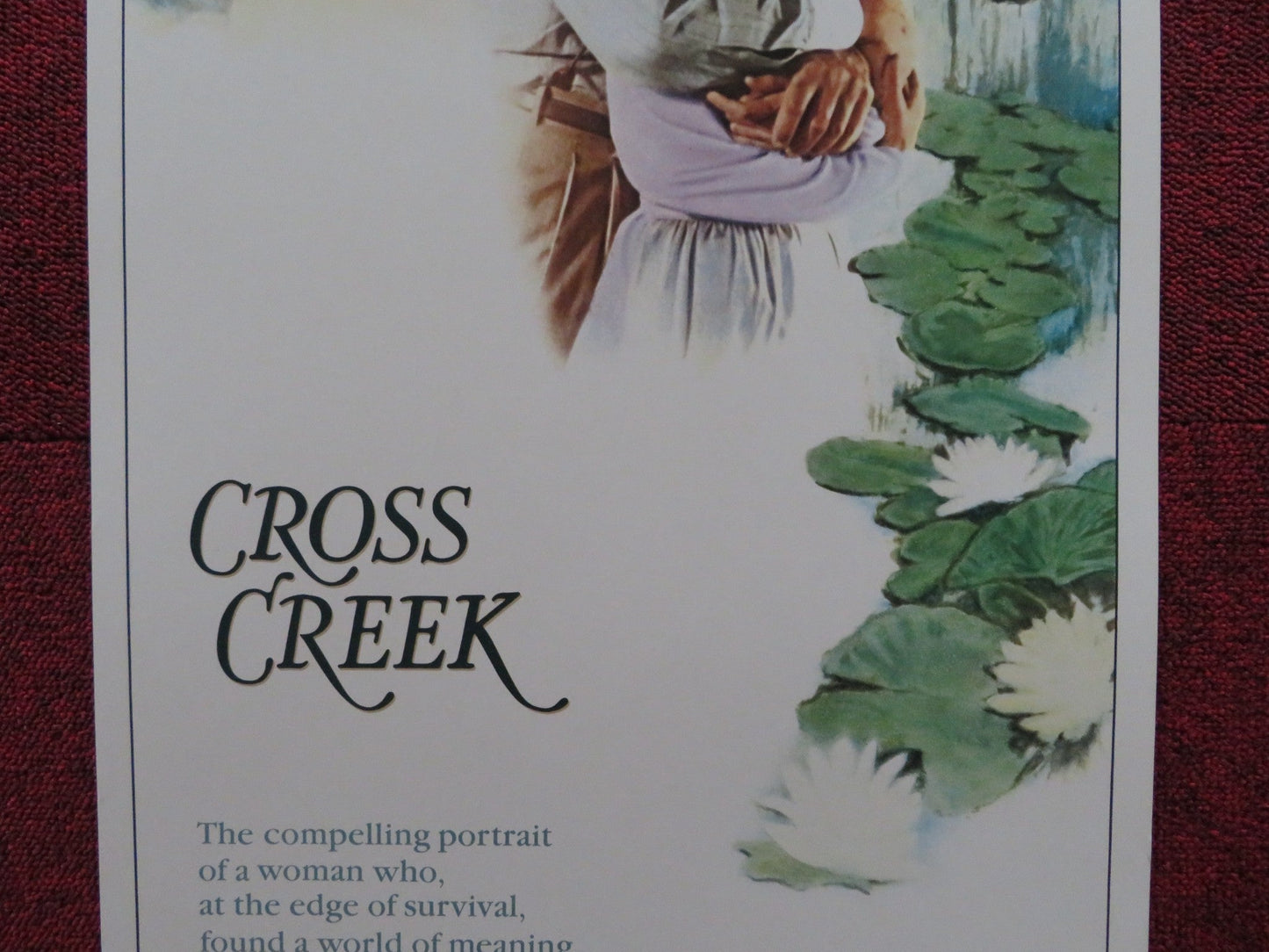 CROSS CREEK US INSERT (14"x 36") POSTER MARY STEENBURGEN RIP TORN 1983 Rendezvous Cinema Movie posters