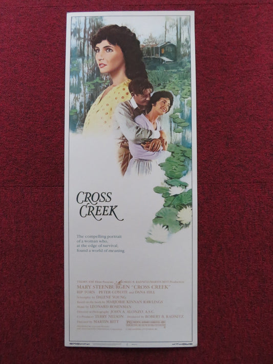 CROSS CREEK US INSERT (14"x 36") POSTER MARY STEENBURGEN RIP TORN 1983 Rendezvous Cinema Movie posters