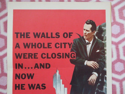 CROSS - UP/ tiger by the tail US INSERT (14"x 36") POSTER LARRY PARKS 1958 Movie posters