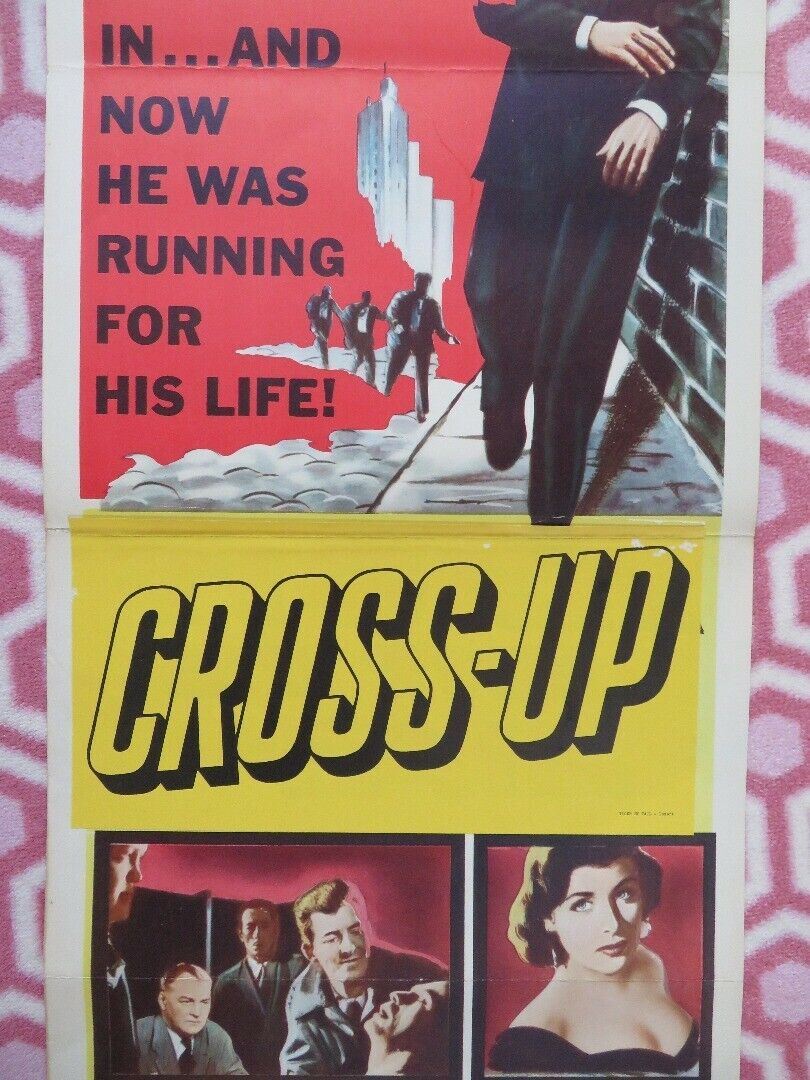 CROSS - UP/ tiger by the tail US INSERT (14"x 36") POSTER LARRY PARKS 1958 Movie posters