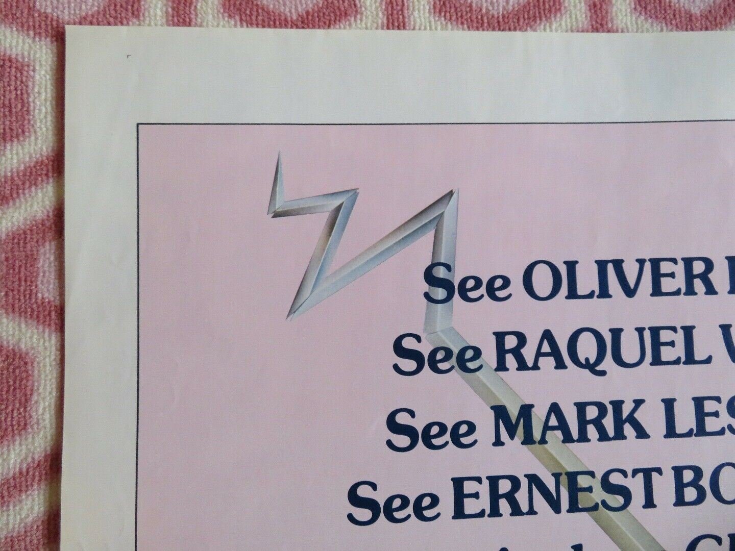 CROSSED SWORDS US ONE SHEET POSTER OLIVER REED RAQUEL WELCH MARK LESTER 1977 Movie posters