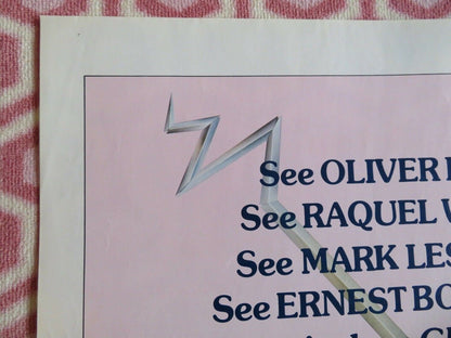 CROSSED SWORDS US ONE SHEET POSTER OLIVER REED RAQUEL WELCH MARK LESTER 1977 Movie posters