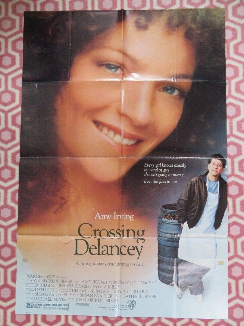 CROSSING DELANCEY US ONE SHEET POSTER AMY IRVING 1988 Rendezvous Cinema Movie posters