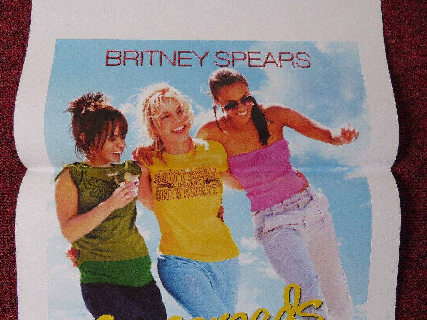 CROSSROADS ITALIAN LOCANDINA (27.5"x13") POSTER BRITNEY SPEARS A MOUNT 2002 - Rendezvous Cinema