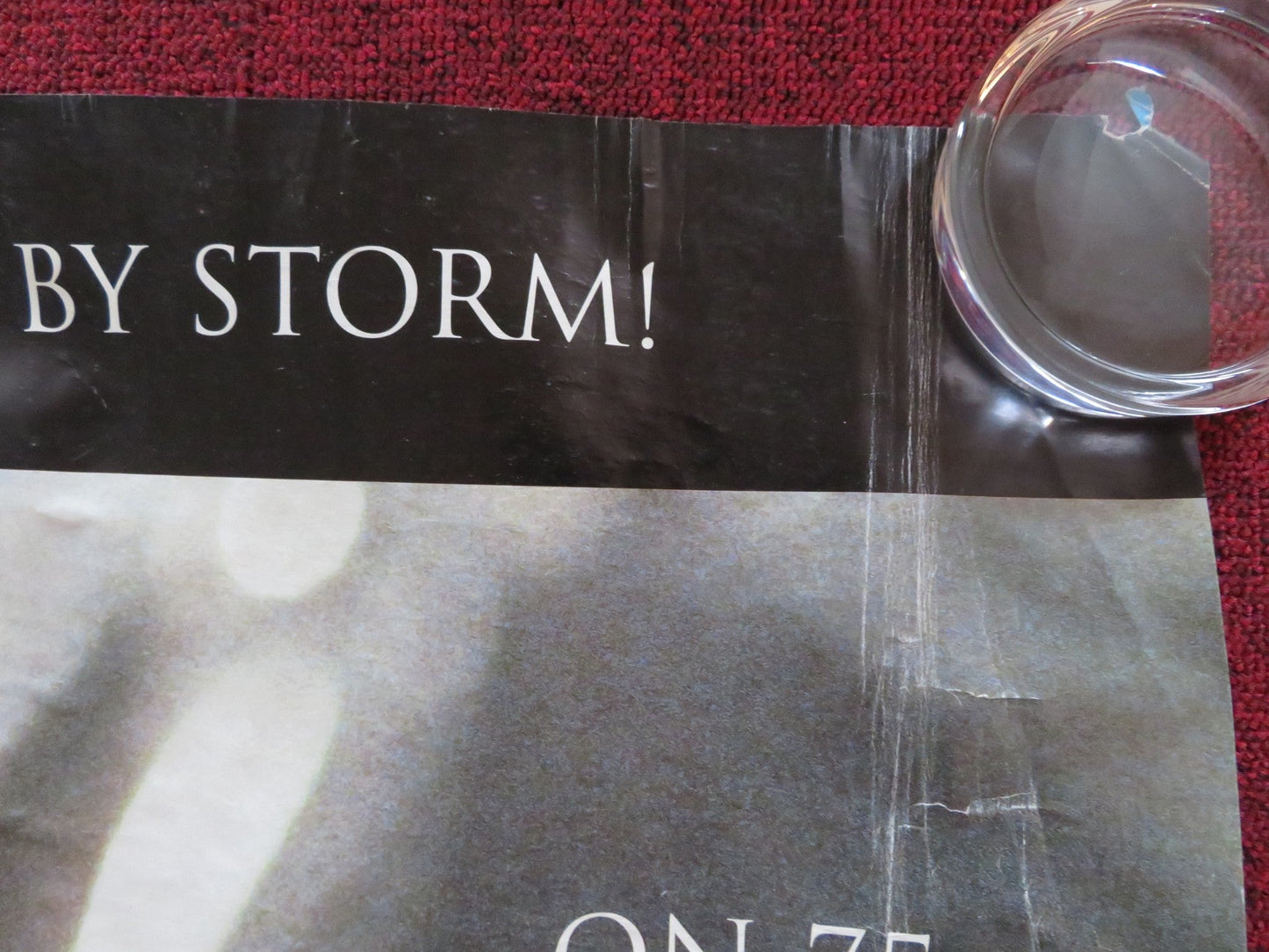 CROUPIER UK QUAD (30"x 40") ROLLED POSTER CLIVE OWEN NICK REDING 1998 Rendezvous Cinema Movie posters