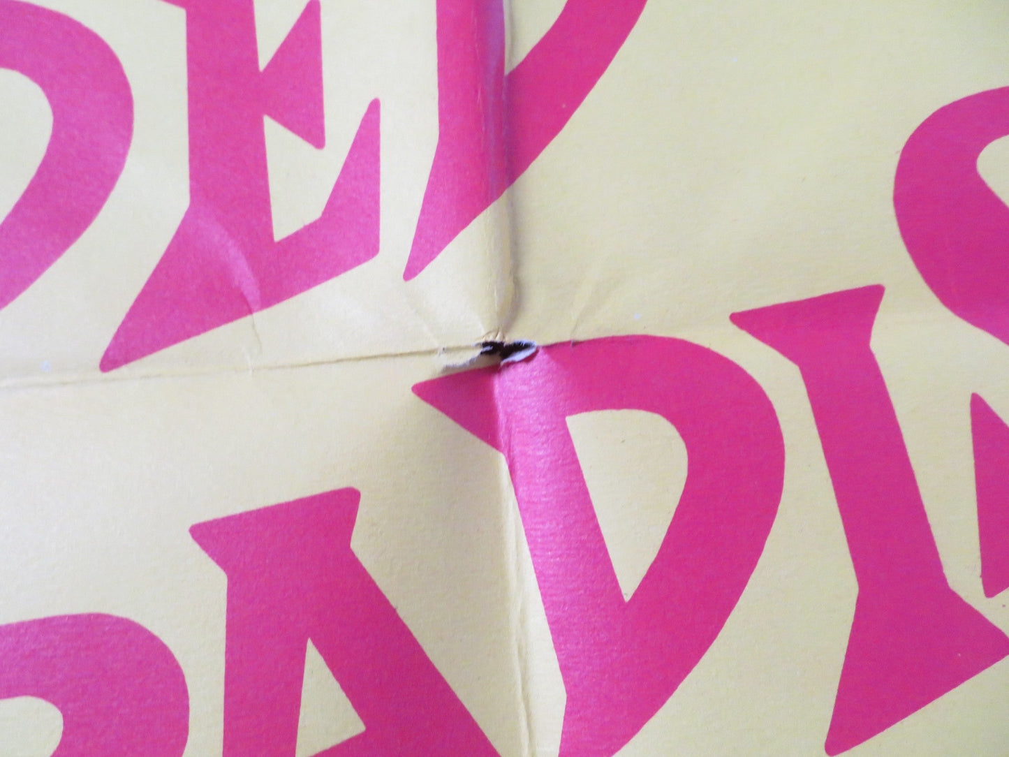 CROWDED PARADISE FOLDED US ONE SHEET POSTER HUME CRONYN NANCY KELLY 1956 Rendezvous Cinema Movie posters