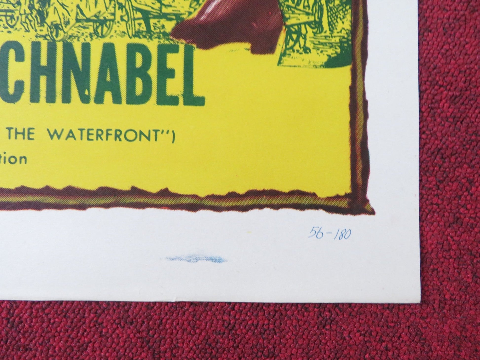 CROWDED PARADISE FOLDED US ONE SHEET POSTER HUME CRONYN NANCY KELLY 1956 Rendezvous Cinema Movie posters