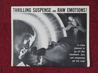 CRY DOUBLE CROSS UNCUT ATLANTIC FOLDED PRESS BOOK HARDY KRUGER MARTIN HELD 1960 Rendezvous Cinema Movie posters