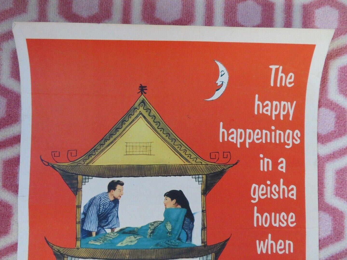 CRY FOR HAPPY US INSERT (14"x 36") POSTER GLENN FORD DONALD O'CONNOR 1960 Movie posters