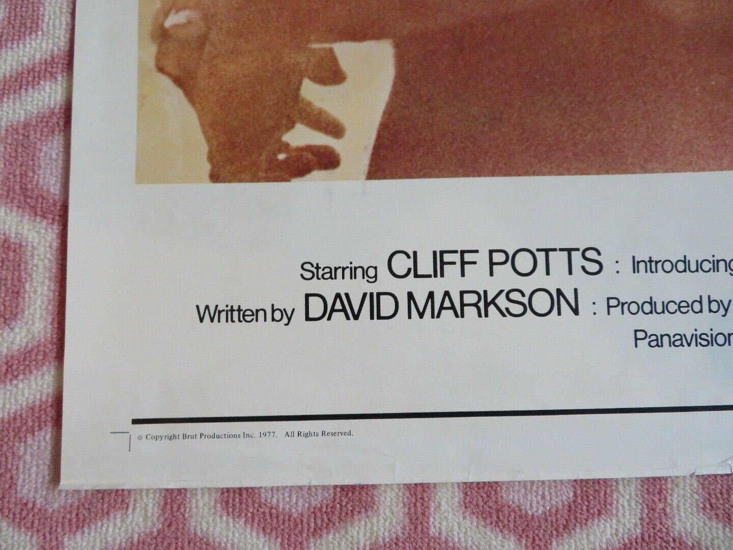 CRY FOR ME BILLY US ONE SHEET POSTER CLIFF POTTS 1972 Movie posters