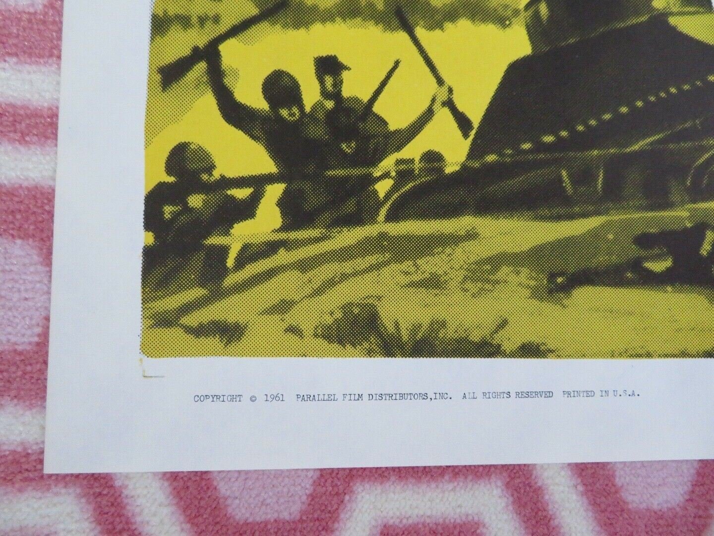 CRY FREEDOM US ONE SHEET POSTER PANCHO MAGALONA ROLF BAYER 1961 Movie posters