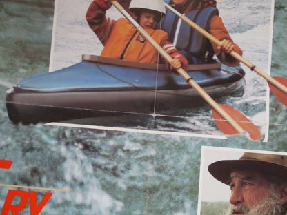 CRY FROM THE MOUNTAIN US ONE SHEET POSTER CHRIS KIDD WES PARKER 1985 Movie posters