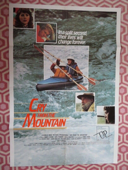 CRY FROM THE MOUNTAIN US ONE SHEET POSTER CHRIS KIDD WES PARKER 1985 Movie posters