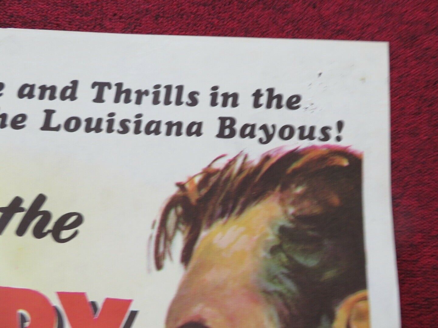 CRY OF THE HUNTED FOLDED US ONE SHEET POSTER VITTORIO GASSMAN 1953 Movie posters