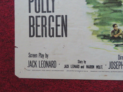 CRY OF THE HUNTED FOLDED US ONE SHEET POSTER VITTORIO GASSMAN BARRY SULLIVAN '53 Movie posters