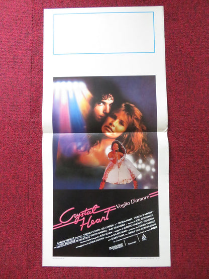 CRYSTAL HEART ITALIAN LOCANDINA POSTER LEE CURRERI TAWNY KITAEN 1986 Rendezvous Cinema Movie posters