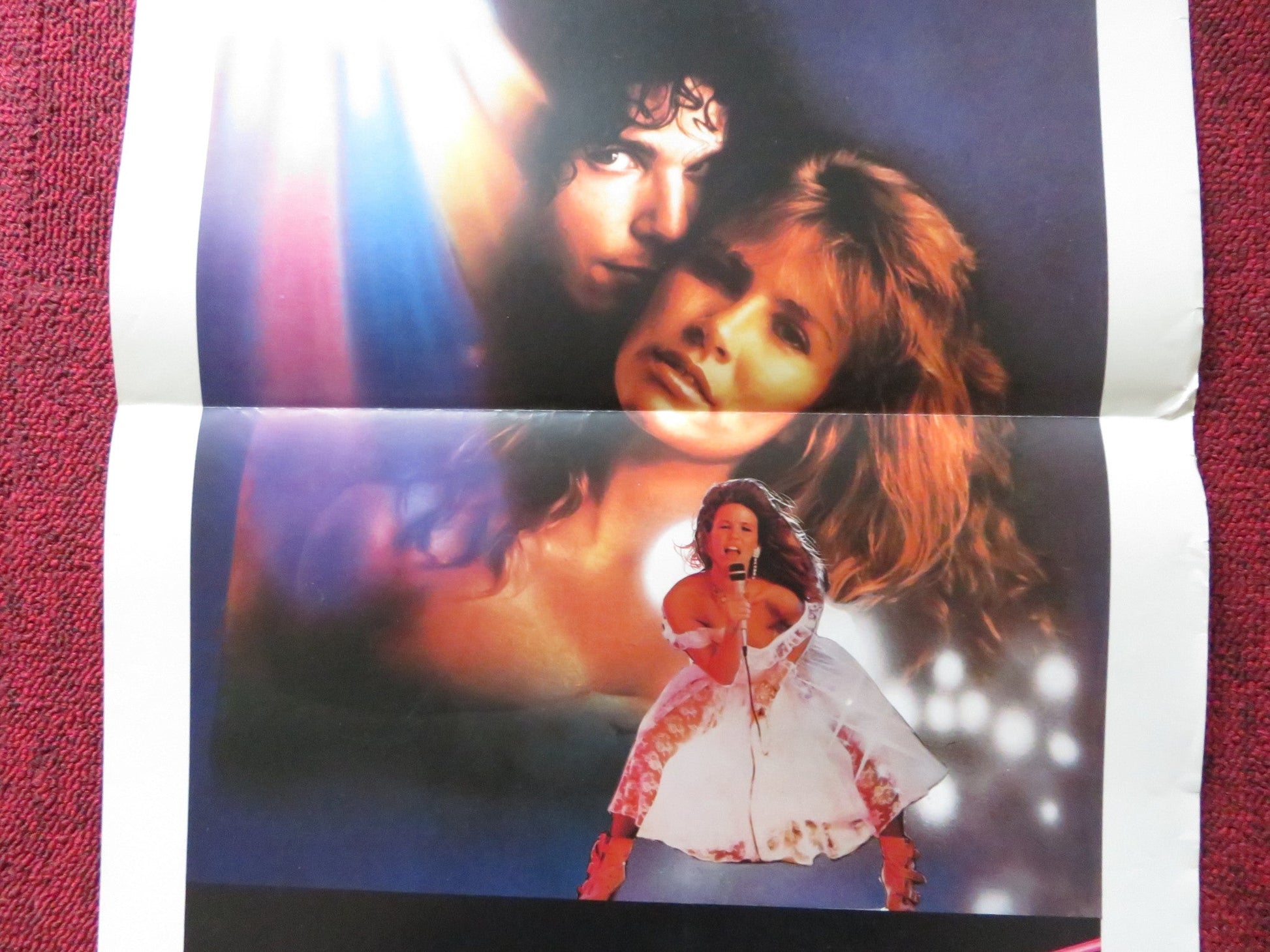 CRYSTAL HEART ITALIAN LOCANDINA POSTER LEE CURRERI TAWNY KITAEN 1986 Rendezvous Cinema Movie posters