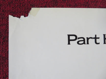 CUBA FOLDED US ONE SHEET POSTER SEAN CONNERY BROOKE ADAMS 1979 Rendezvous Cinema Movie posters