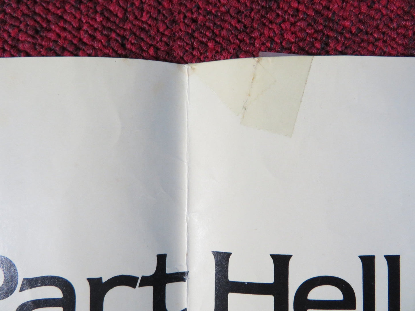 CUBA FOLDED US ONE SHEET POSTER SEAN CONNERY BROOKE ADAMS 1979 Rendezvous Cinema Movie posters