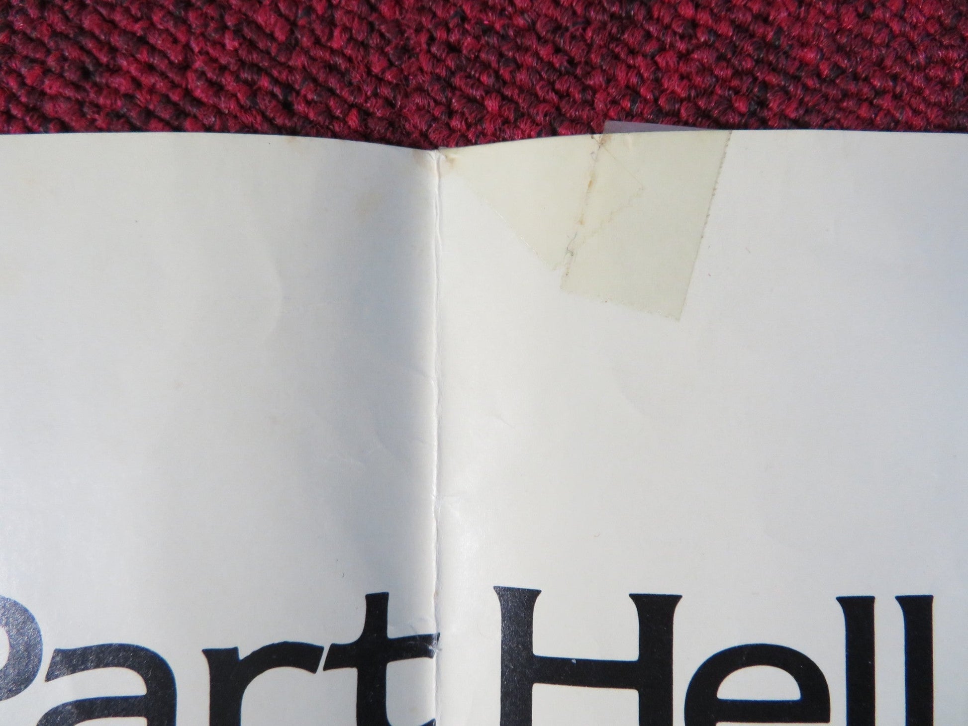 CUBA FOLDED US ONE SHEET POSTER SEAN CONNERY BROOKE ADAMS 1979 Rendezvous Cinema Movie posters