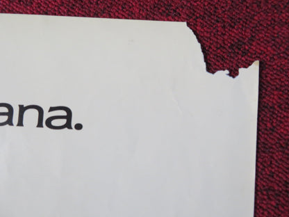 CUBA FOLDED US ONE SHEET POSTER SEAN CONNERY BROOKE ADAMS 1979 Rendezvous Cinema Movie posters